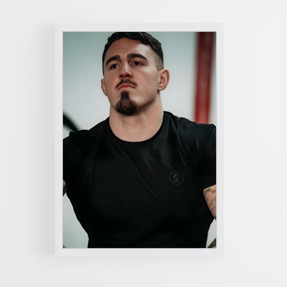 Poster Tom de aspinall – affiche MMA (vue 3)